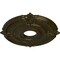Ekena Millwork Attica Ceiling Medallion (Fits Canopies up to 5"), Hand-Painted Green Gold, 18"OD x 4"ID x 5/8"P CM18ATGGS - alternate 3